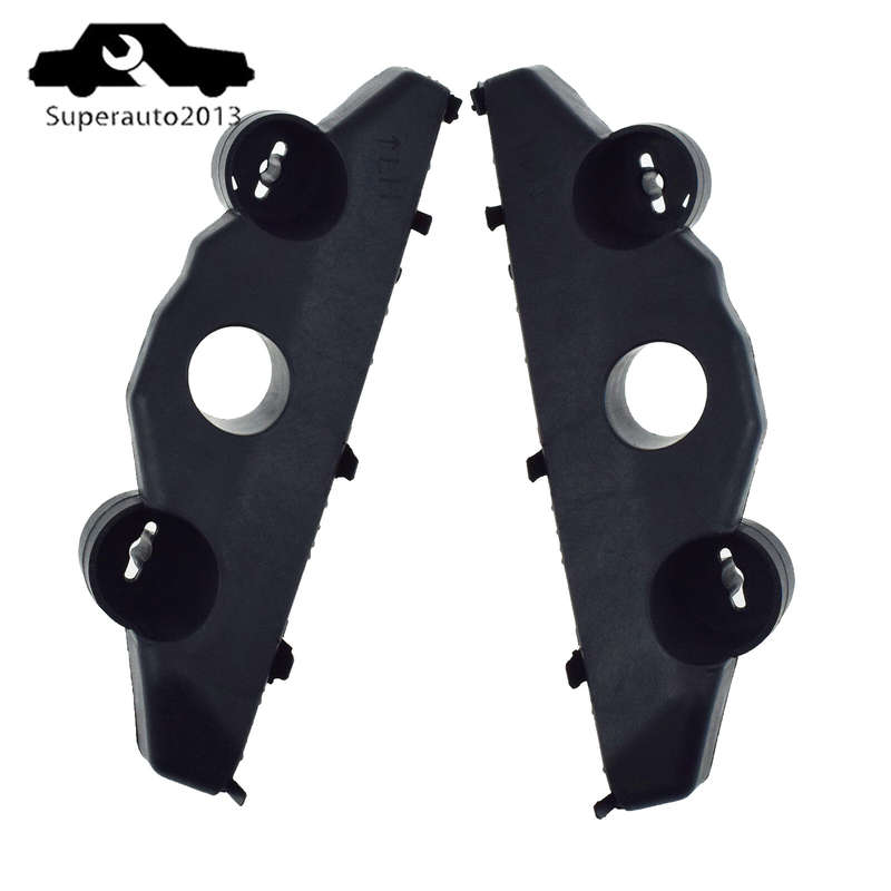 Pair Front Left & Right Bumper Support Bracket For 2020 2021-2024 Nissan Versa