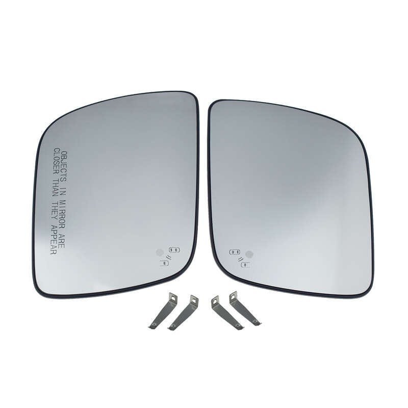 2PCS Left & Right Side Mirror Glass Blind Spot Heated For Ford Explorer 2011-17