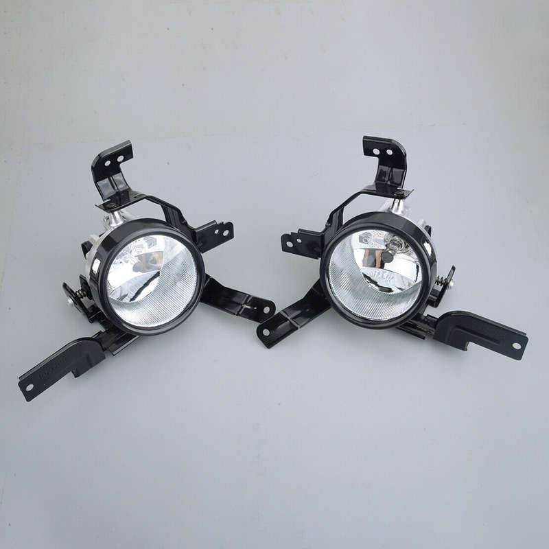 1pair Front Bumper Fog Light Lamp w/ H11 Bulbs Fit For Honda CR-V CRV 2007-2009