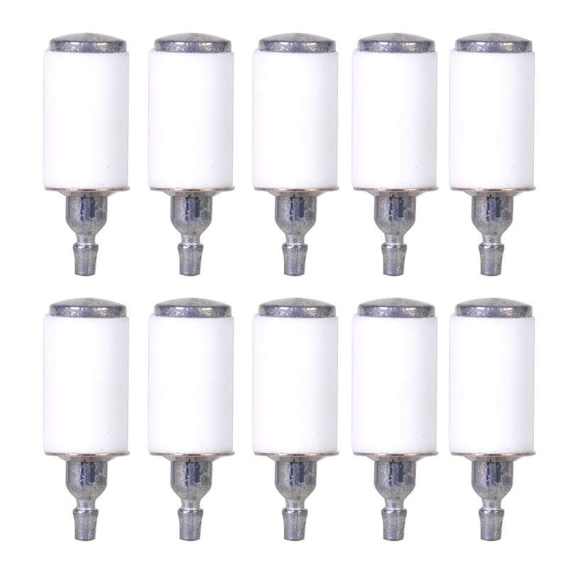 10 Pcs Weedeater Poulan Craftsman Trimmer Chainsaw Blower Fuel Filter 530095646