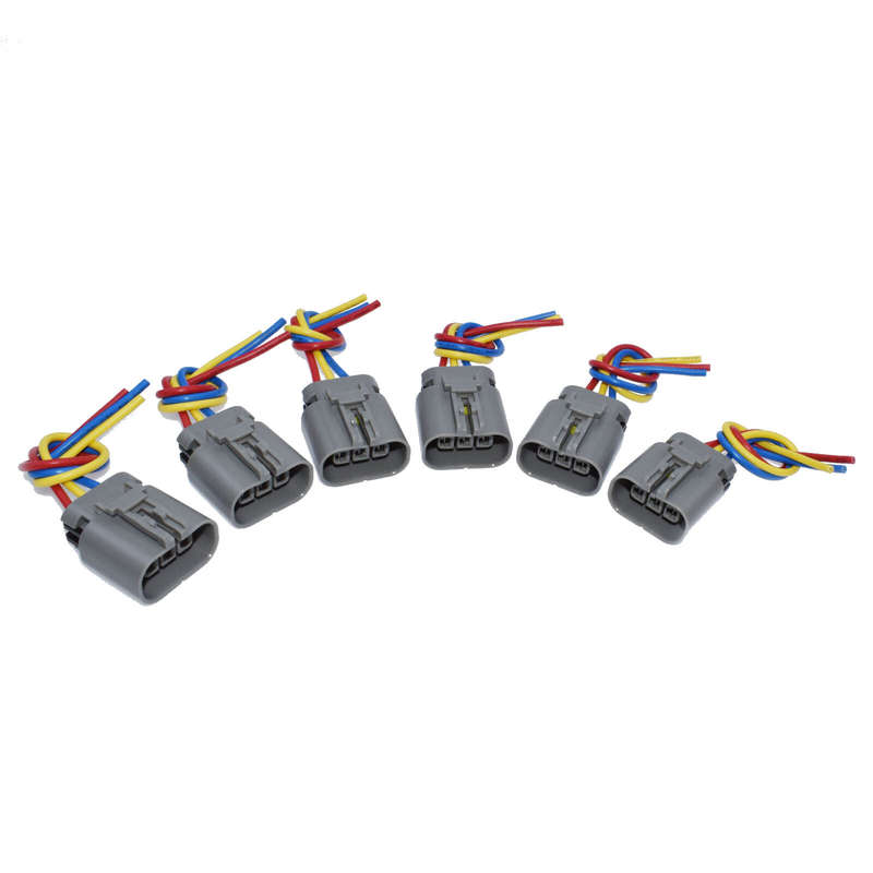 6X Ignition Coil Pack Wiring Plug Connector For Nissan 300ZX Z32 Infiniti J30