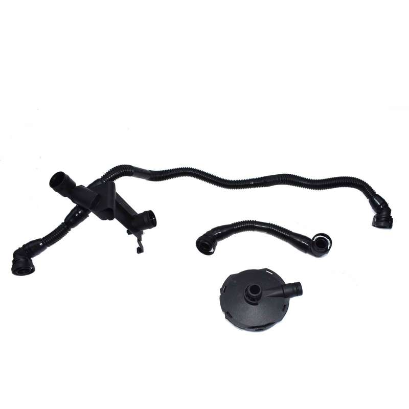 3PCS PCV Breather Hoses & Valve For AUDI A4 A6 A8 3.0 V6 06C103217H, 06C103235A