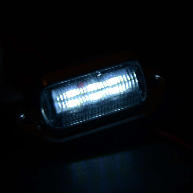 2Pcs Marine Boat RV LED Deck Courtesy Light Waterproof Stern Transom Light New