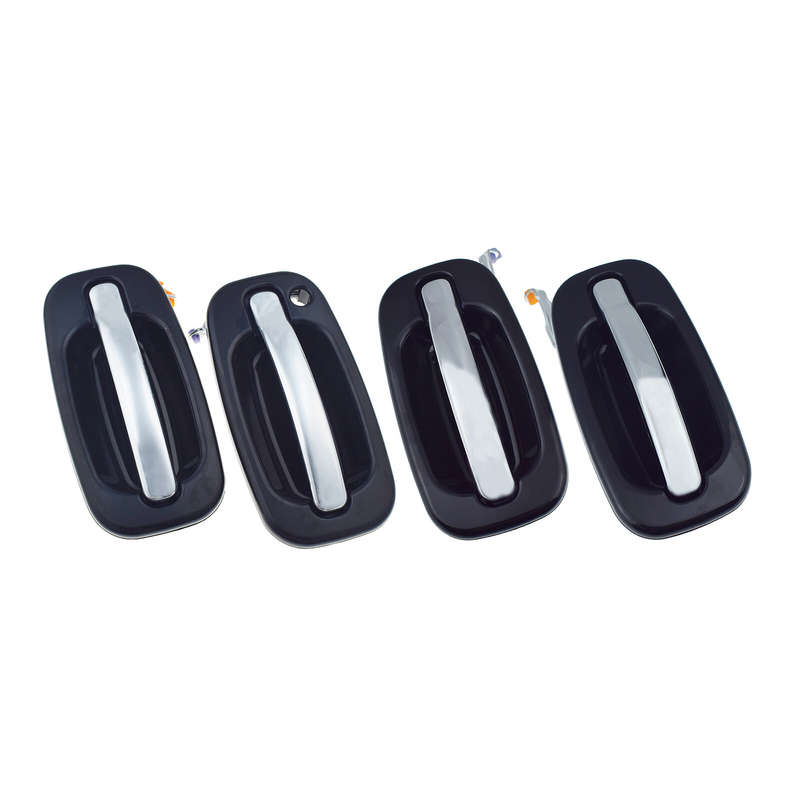 4X Front Rear Left Right Outside Door Handles For Silverado Tahoe Sierra Yukon