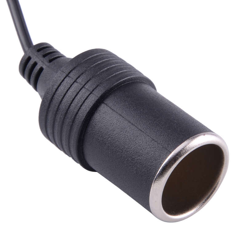 Auto Cigarette Lighter Socket Power Female Converter Adapter USB 5V To 12V Cable