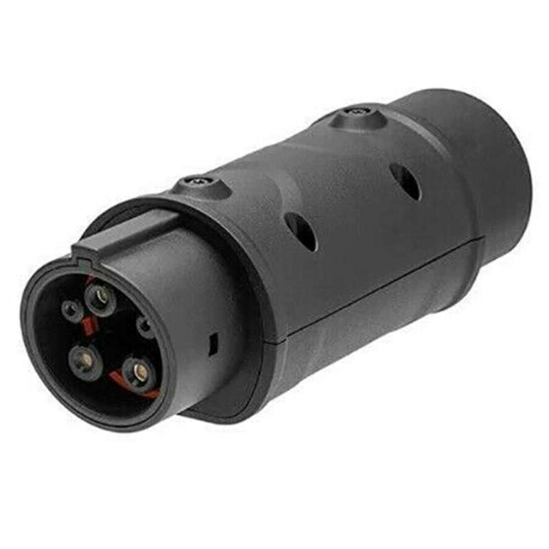 32A EV Charger Converter Charging Station Type 2 to Type1 Electric Car Adapter!