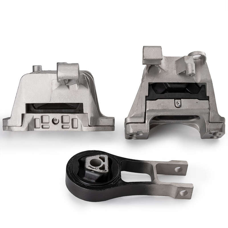 3Pcs Engine Motor &Trans Mount Fits Jeep Cherokee 2.4L 2014-19 A5844 A5752 A5825