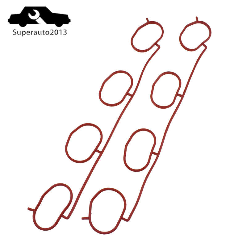 MS96672 2PCS Engine Manifold Seal Gasket Set For 2005-09 Lexus Toyota GX470 New
