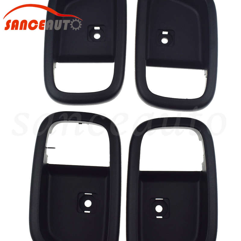 Black Inner Inside Door Handle Bezel Housing For Hyundai Accent 1.6L 2006-2011