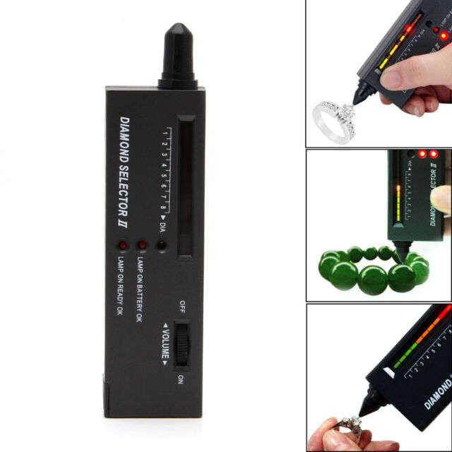 High Accuracy LCD Display LED Diamond Tester Jewelry Gem Selector Test Pen Tool