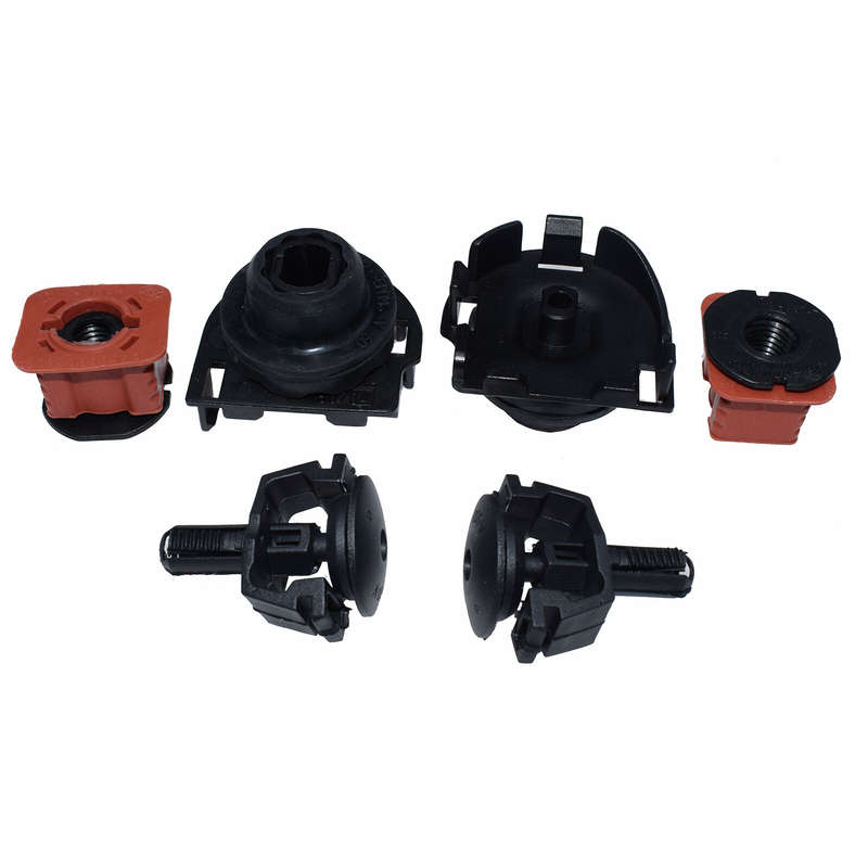 8PCS Radiator Mount Bracket Kit For Mercedes-Benz C200 C280 C300 GLK350 SL500