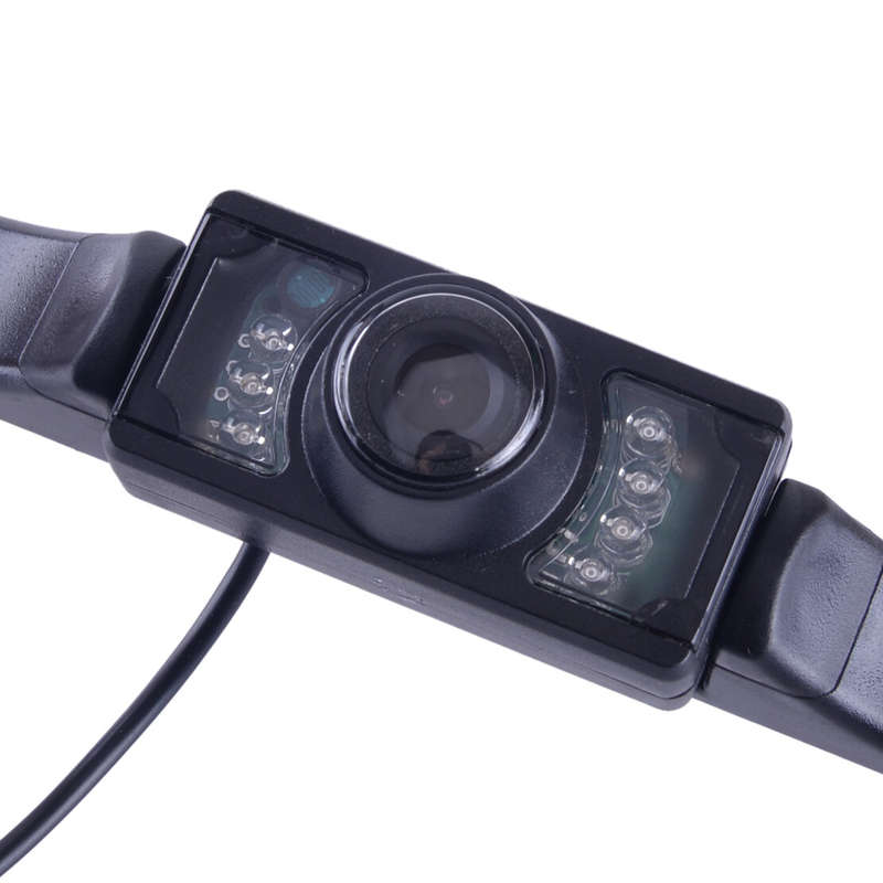 4 PIN License Plate Car Caravan Rear View Backup Reversing Camera 12-24v Acc