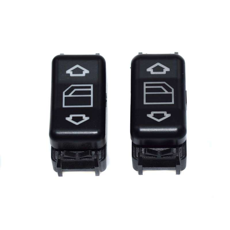 4PCS Rear Left Right For Mercedes Benz 260E 300CE 300D 300E Door Window Switch
