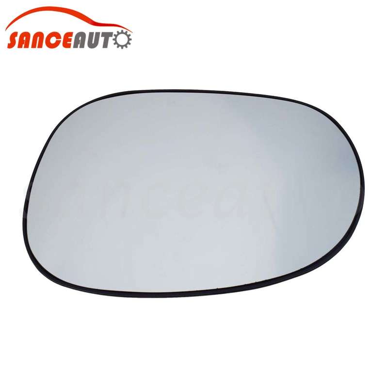 Left Heated Mirror Glass Rearview Mirror Lens for Dodge Challenger 2008-2022 New