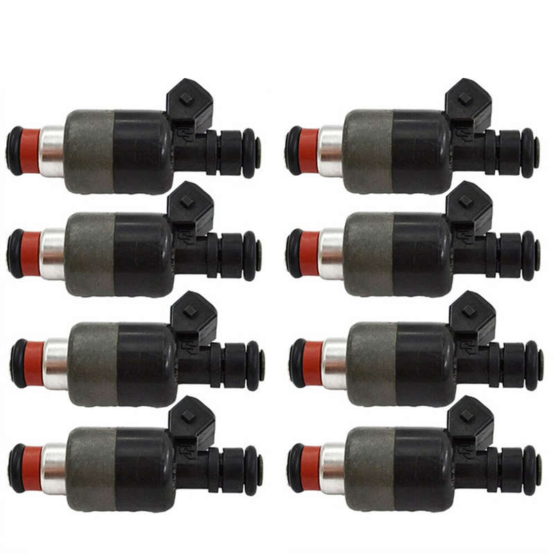 8Pcs For Chevy Corvette & Caprice 5.7 1994-1996 17121068 Fuel Injector 17095004