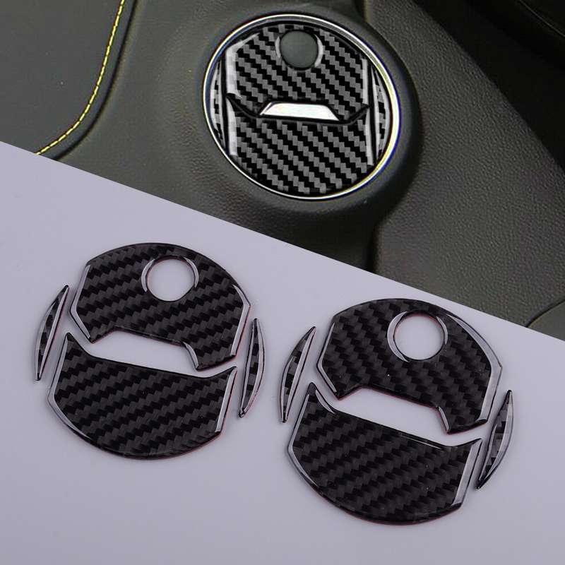Carbon Fiber Dashboard Air Vent Outlet Panel Trim Fit For Chevrolet Camaro 10-15