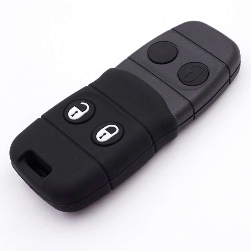 2-Button Remote Key Fob Case Cover Fit for Land Rover Defender Freelander