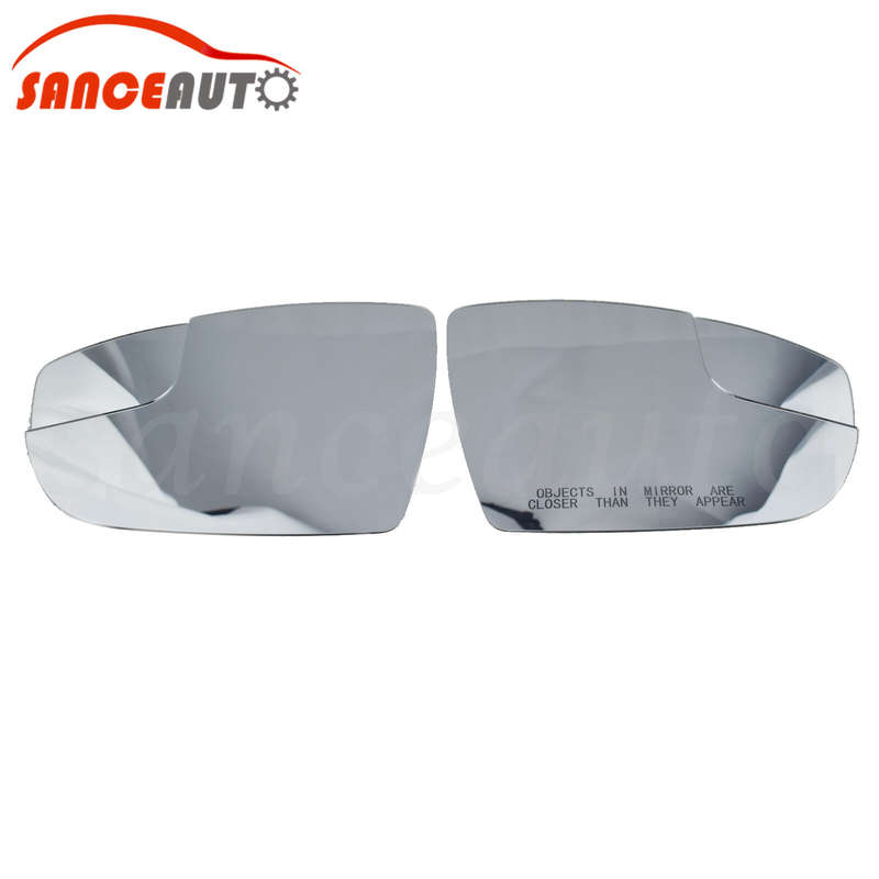 Pair Mirror Glass For 2012-18 Ford Focus 2.0 Non-Heated CM5Z17K707E,CM
