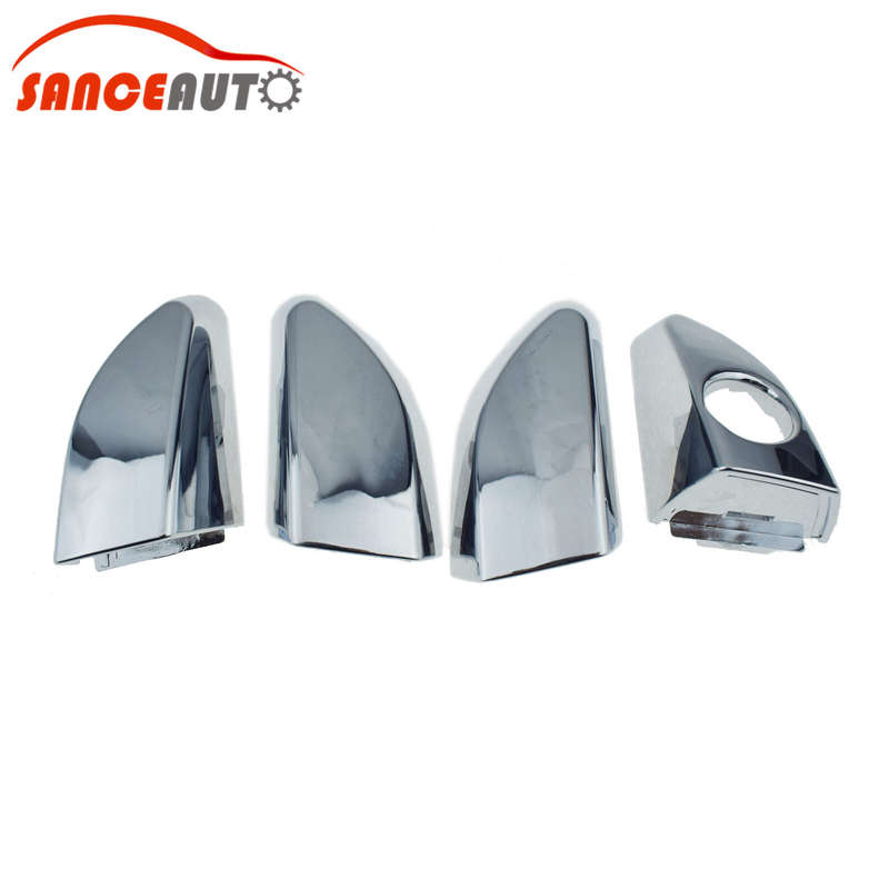 Outside Door Handle Keyhole Trim Cover Front Rear LH RH For Hyundai Tucson 16-21