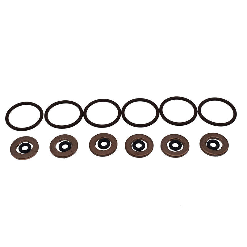 6 SET CYL COMMON RAIL DIESEL INJECTOR SEAL KIT FOR VW AUDI TDI GOLF JETTA PASSAT