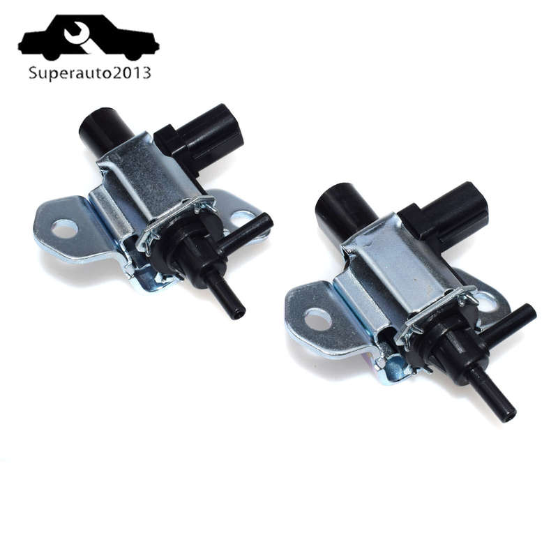 2X Vacuum Solenoid Valve Inlet multiplex Control For Ford Mazda 6 3S4Z9J559AA