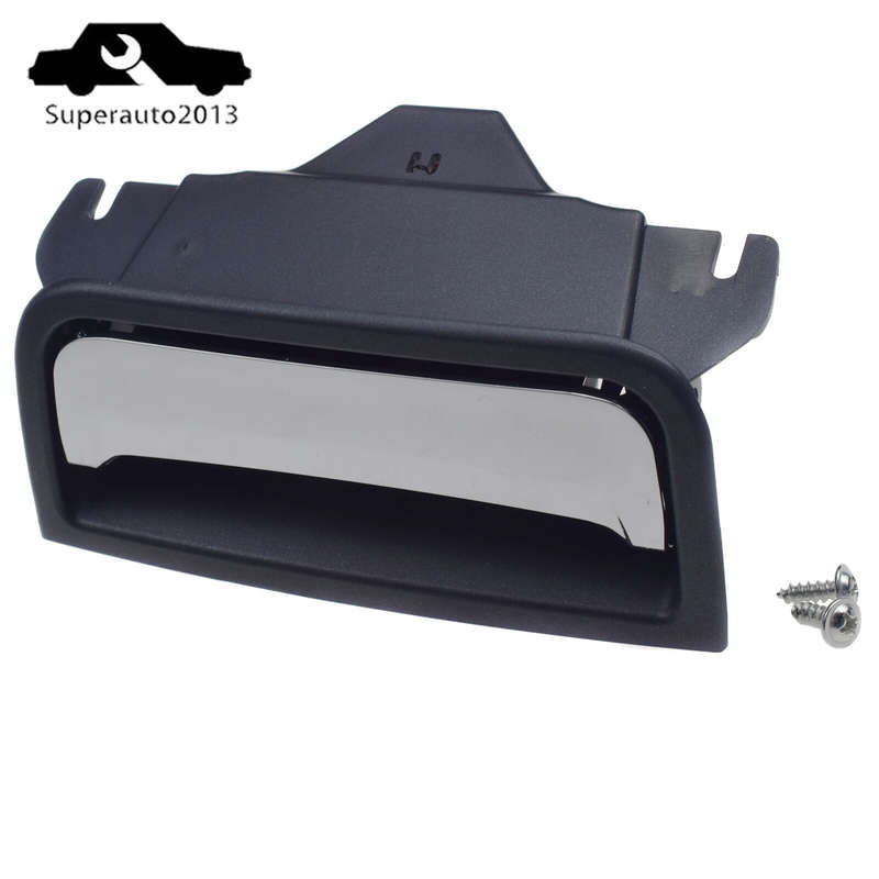 Center Console Latch Handle Plate Chrome For 2015-2020 Chevy Tahoe GMC 22861304