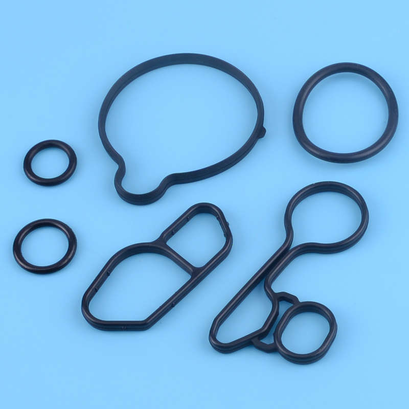 6x Oil Cooler Seals Gaskets Set Fit for Chevrolet Cruze Sonic Trax Encore Astra