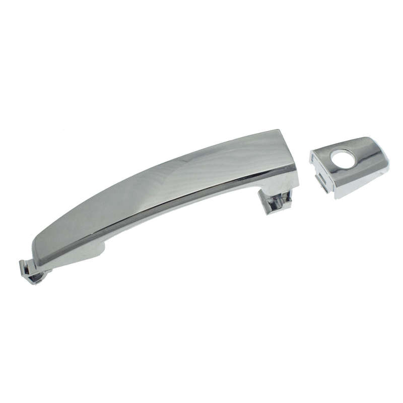 Outside Door Handle Chrome w/ Keyhole Front LH = RH for Chevy Aveo Captiva G3