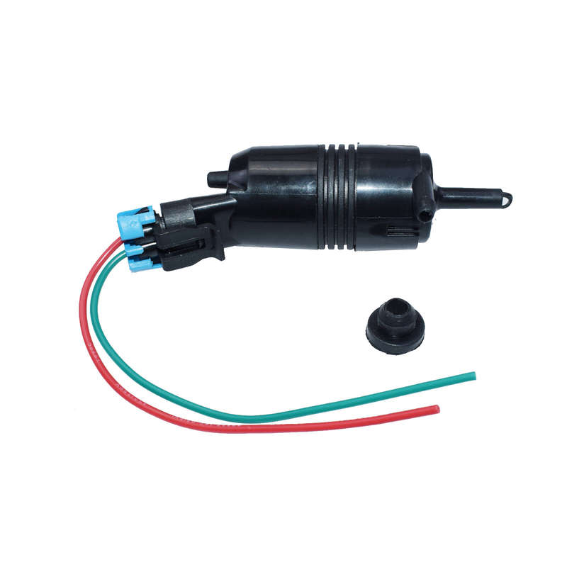 Windshield Washer Pump W/ Plug Wire Harness For Buick Chevy GMC Pontiac 89025062