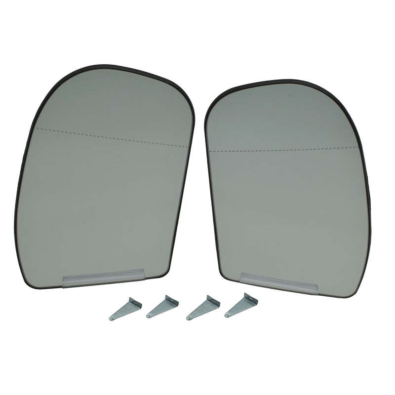 Pair Mirror Glass Heated w/ Backing for Mercedes-Benz E500 E55 AMG W203 W211 New
