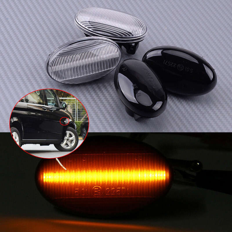 2pcs LED Side Indicator Marker Light Fit for Mercedes Benz Vito W639 W447