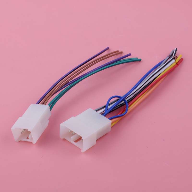 6 Pin & 10 pin Radio Stereo Wire Harness Cable Plug Fit For Toyota Tacoma Tundra