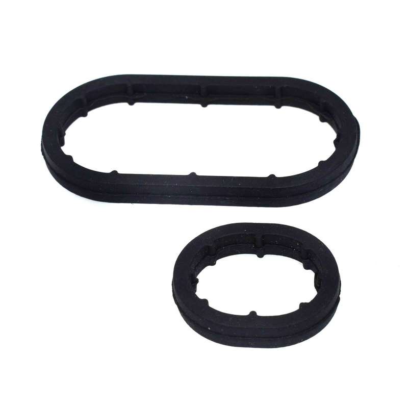 For Mercedes M112 M113 Engine Oil Cooler Seal Ring Gasket Set 2pcs 1121840261