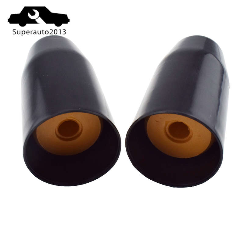 Rear Suspension Bump Stop Shock Absorber Strut Boot Kit Set of 2 For Audi A4