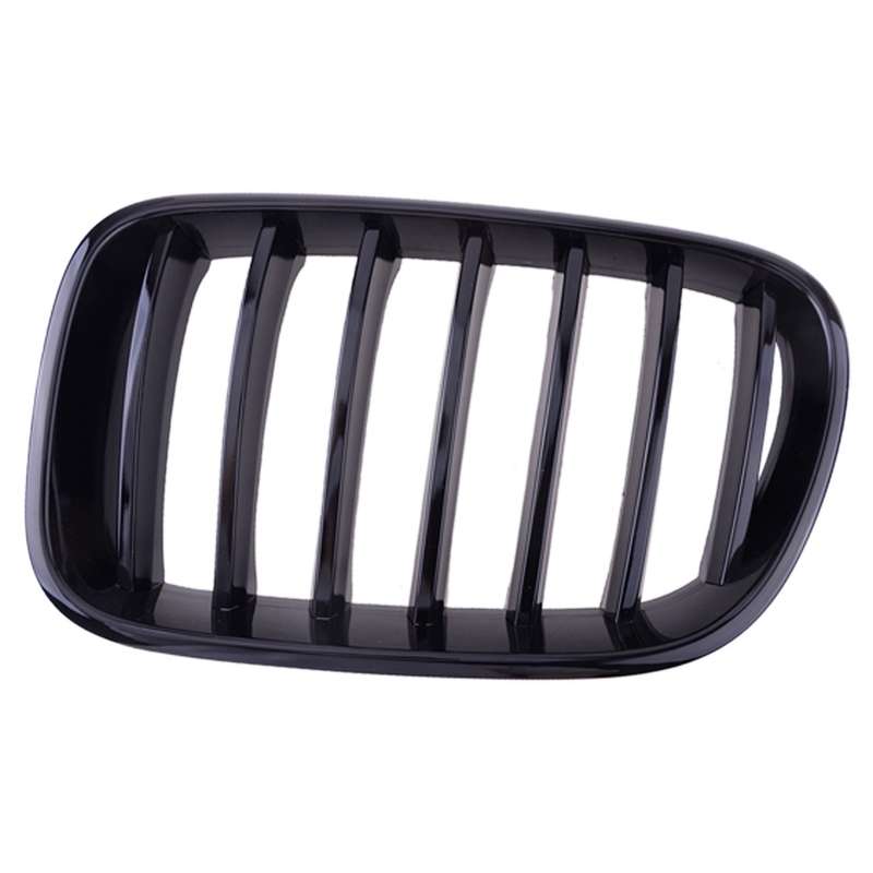 1Pair Black Front Bumper Kidney Grille Grill Fit for BMW F25 X3 2011-2014