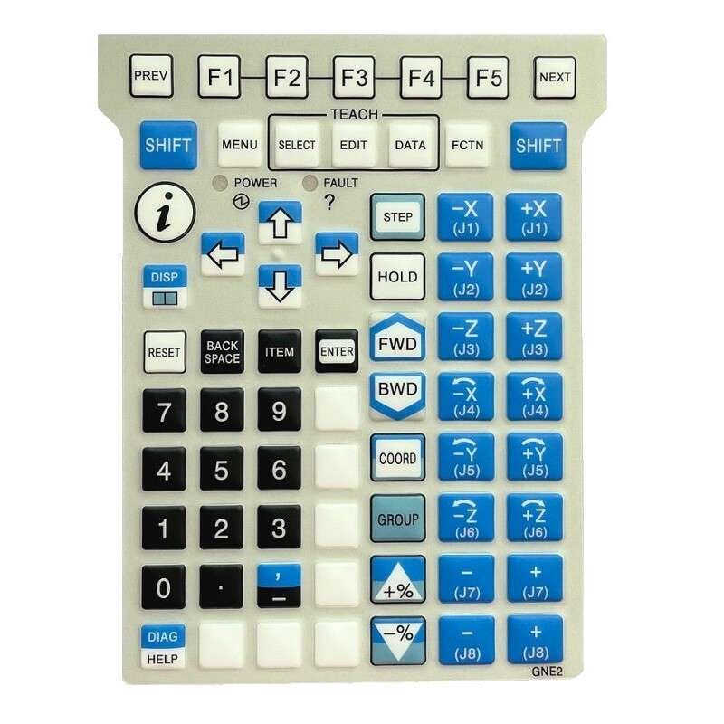 For Fanuc GNE2 Teach Pendant Protective Film Membrane Keypad
