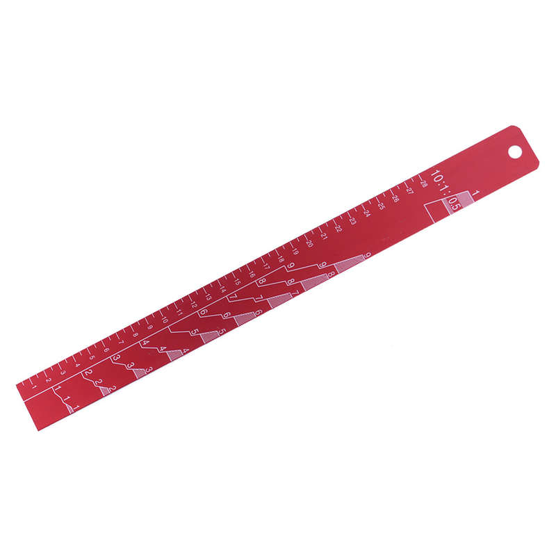 Auto Coating Mixing Scale Measuring Stirring Sticks Paint Ruler Tool