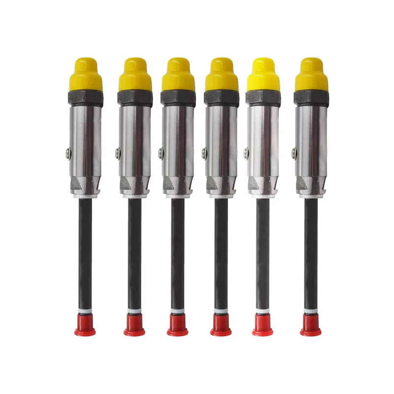 6x Fuel Injectors 4W7017 Fits for Caterpillar Cat 3306 3406 Engine Excavator