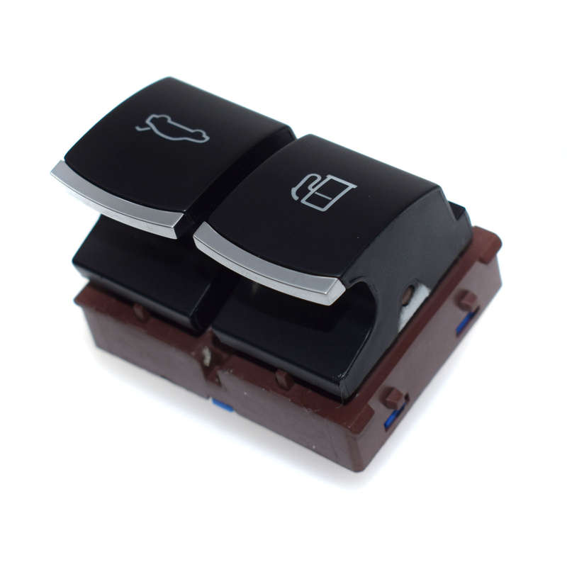 Chrome Fuel Tank Door&Trunk Release Button Switch For VW Jetta 3C0 959 903 NEW