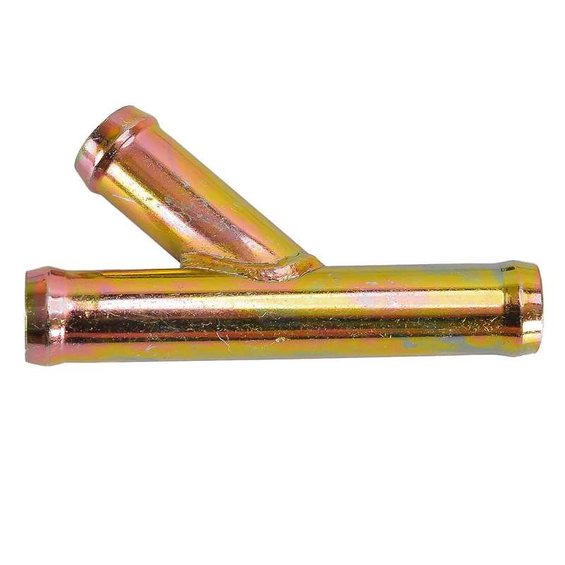 1pcs Heater Hose Fitting Y Shape Coolant Pipe Connector Adapter Universal
