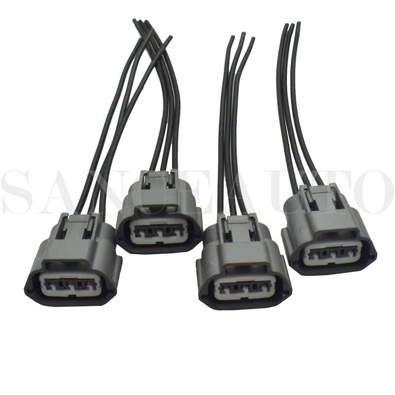 4PCS Ignition Coil Connector Plug For Nissan Altima Sentra 2.5L 22448JA10A New