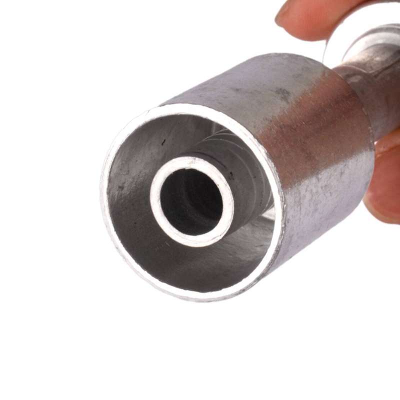 Aluminum Fitting Straight Beadlock Splice Fit For #10 Standard A/C Hose