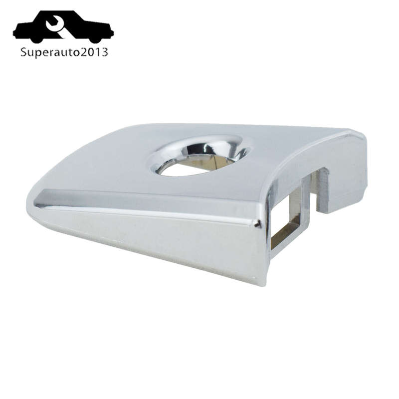 Outside Front Left Door Handle Cover Cap Chrome Fit For NISSAN 2008-2013 X-Trail