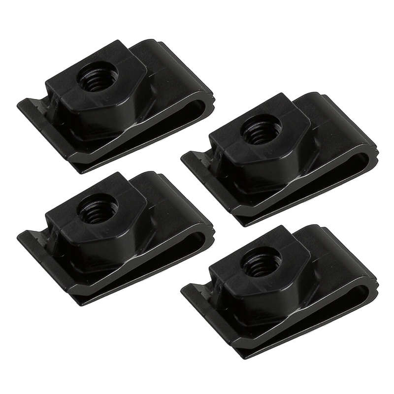 10xLicense Plate Bracket U Nut Retainer Clip Fit for Nissan Infiniti 01241-01051