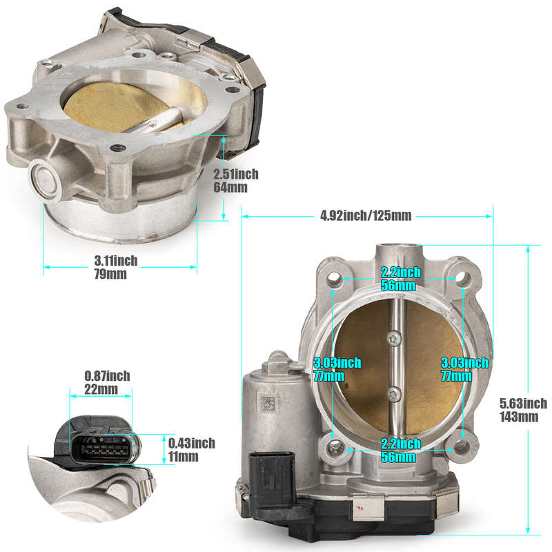 Throttle Body Fits For BUICK For CADILLAC For CHEVROLET For GMC 3.6L