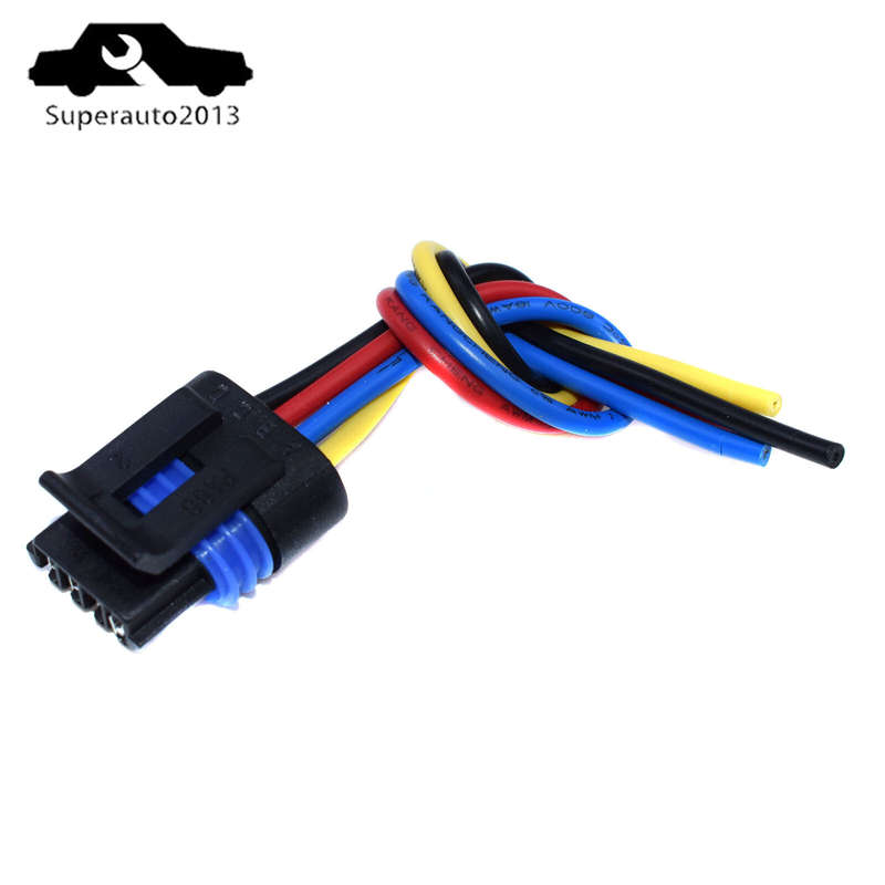 For 1992-04 GM 88862215 4 Way IAC Flat Idle Air Control Valve Connector Pigtail