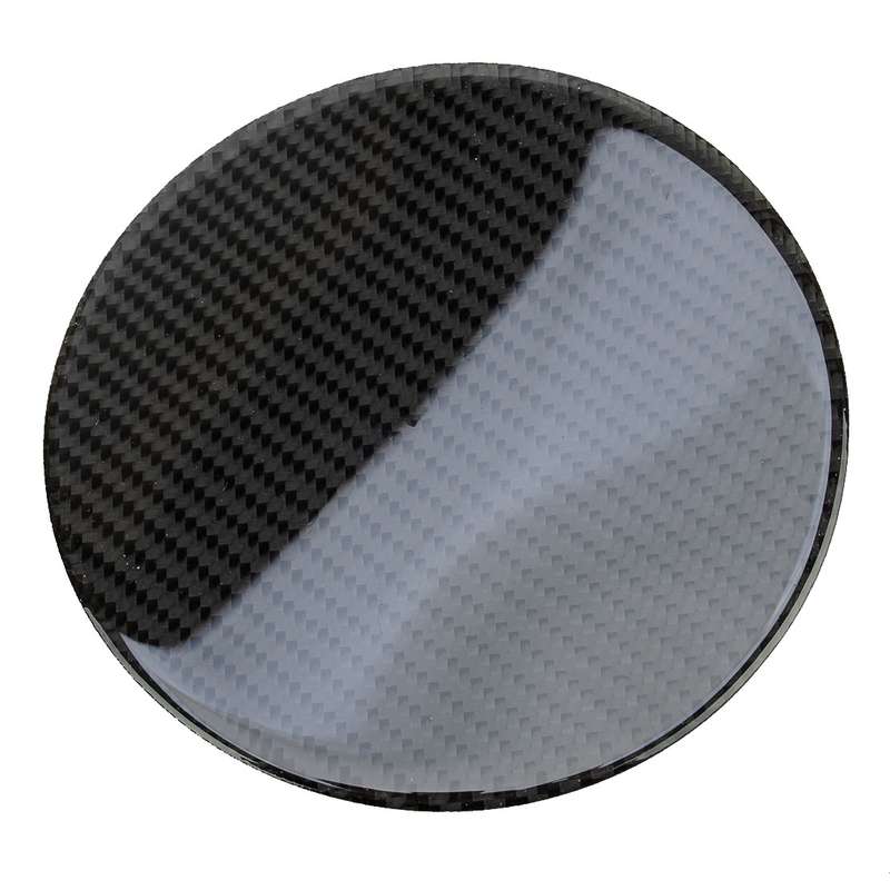 Carbon Fiber Fuel Door Gas Tank Cap Cover Trim Fit For Nissan 350Z 2003-2008 ct