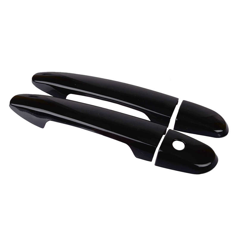 Car Set Glossy Black Side Door Handle Cap Trim Fit for Mazda CX-5 SUV 2013-2023