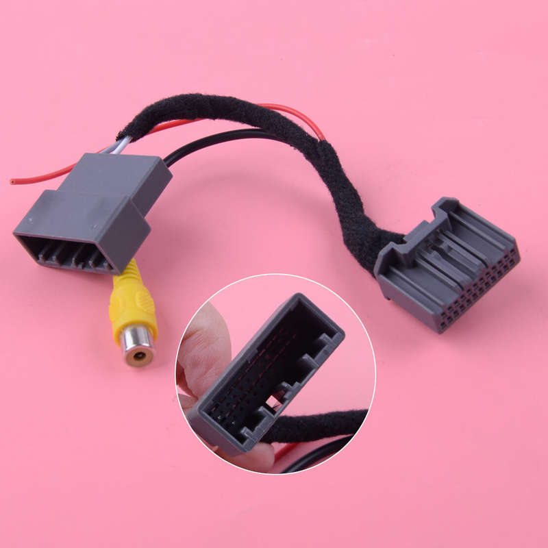 Car Reverse Rear View Parking Camera Cable Adapter Fits For Honda Accord 2.4 New