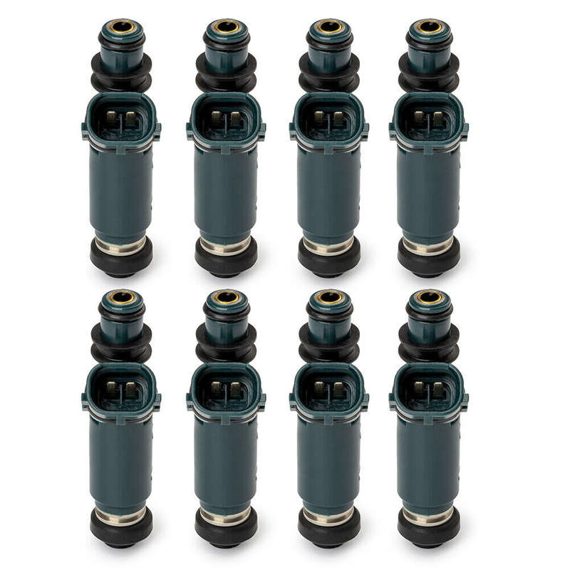 8PCS New Fuel Injectors 23250-50040 For Toyota Lexus GX470 LX470 4.7L 1998-2005